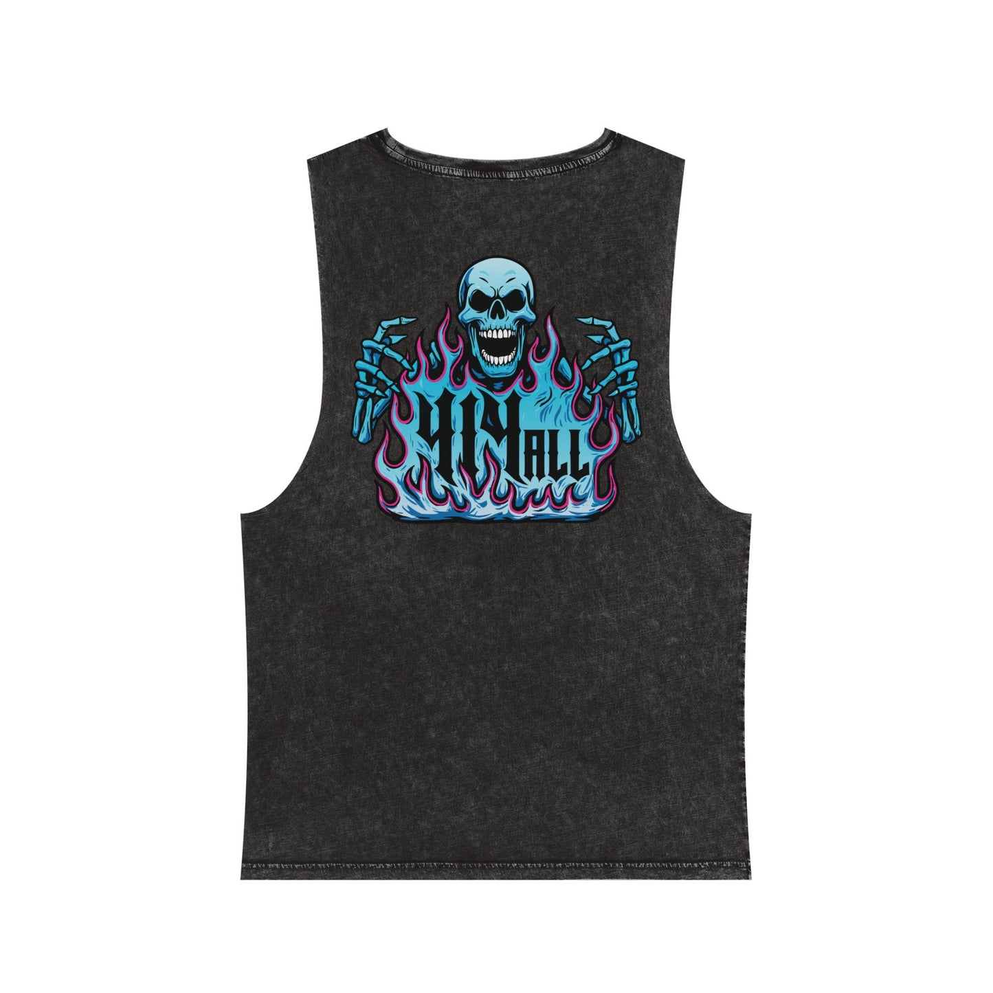 414 ALL Flames Washed Tank