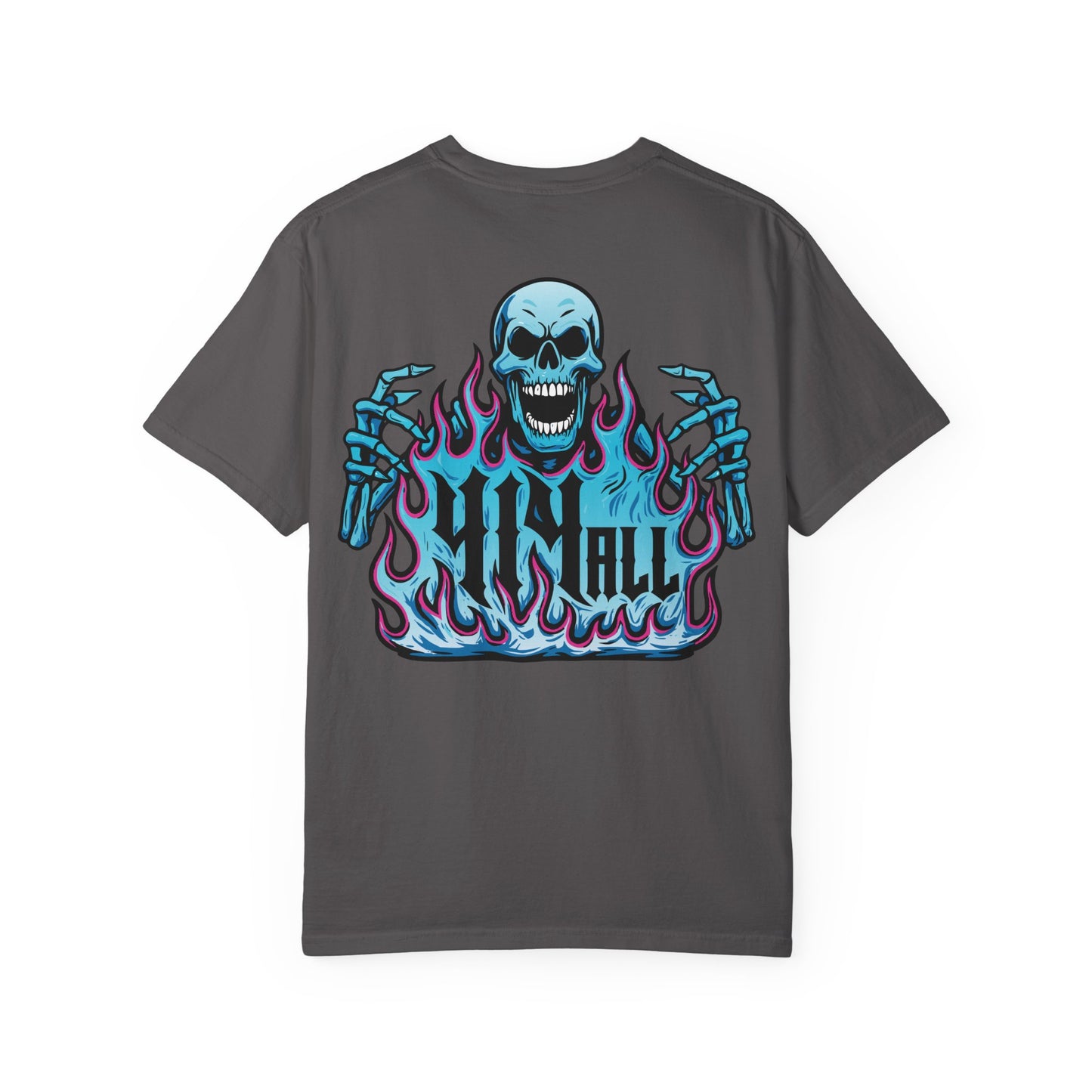 414 ALL Flames Garment Dyed Graphic T
