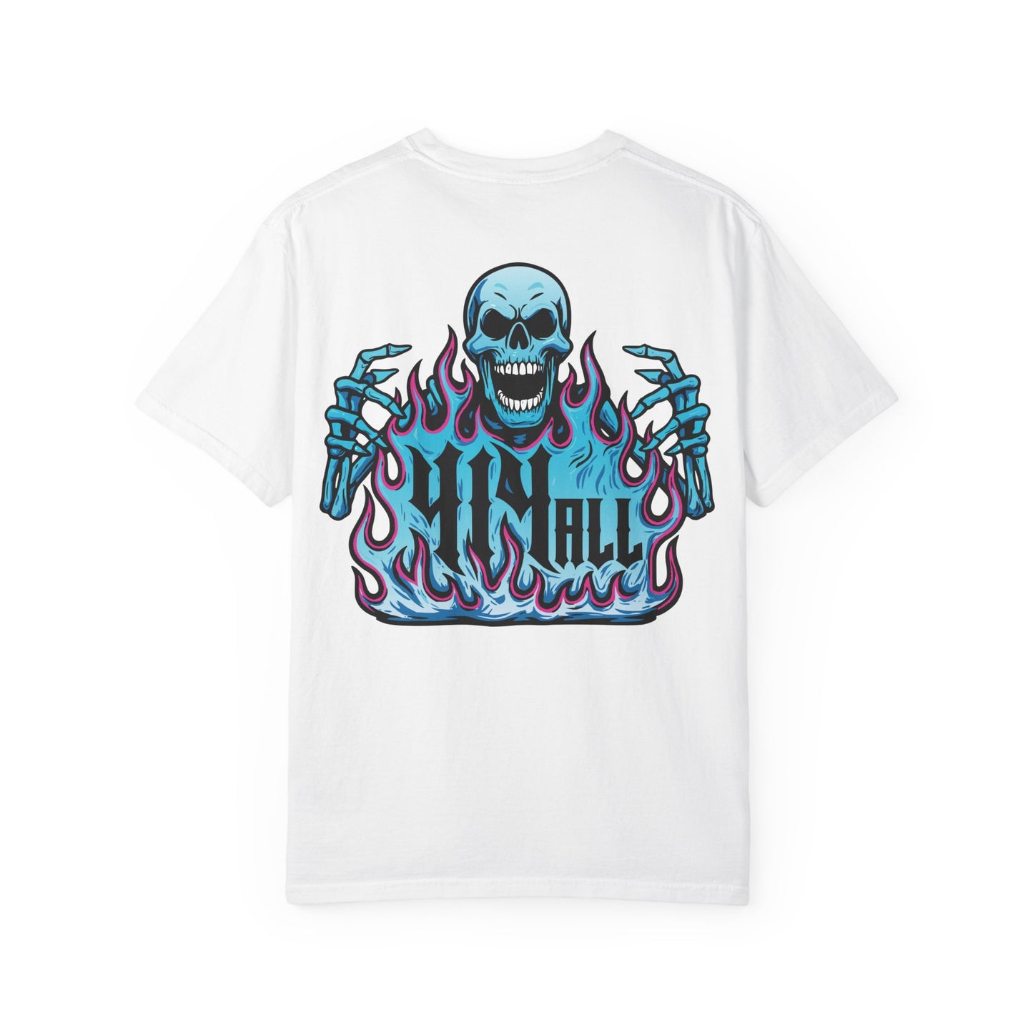414 ALL Flames Garment Dyed Graphic T