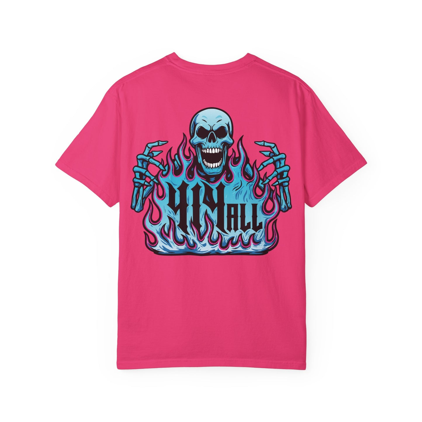 414 ALL Flames Garment Dyed Graphic T