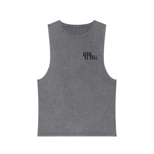 414 ALL Flames Washed Tank