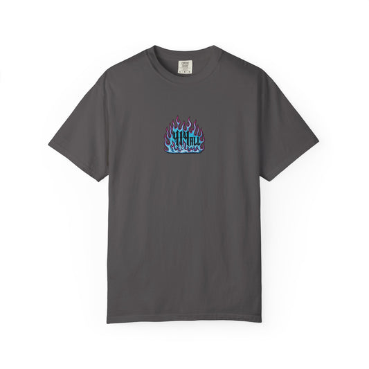 414 ALL Flames Garment Dyed Graphic T
